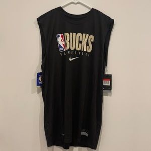 NBA Milwaukee Bucks Sleeveless Dry Fit shirt
